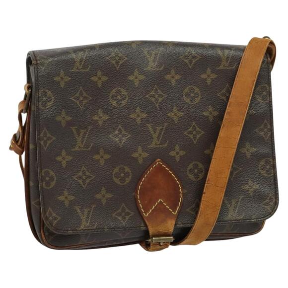 LOUIS VUITTON Monogram Cartouchiere GM Shoulder Bag M51252 - Picture 1 of 13